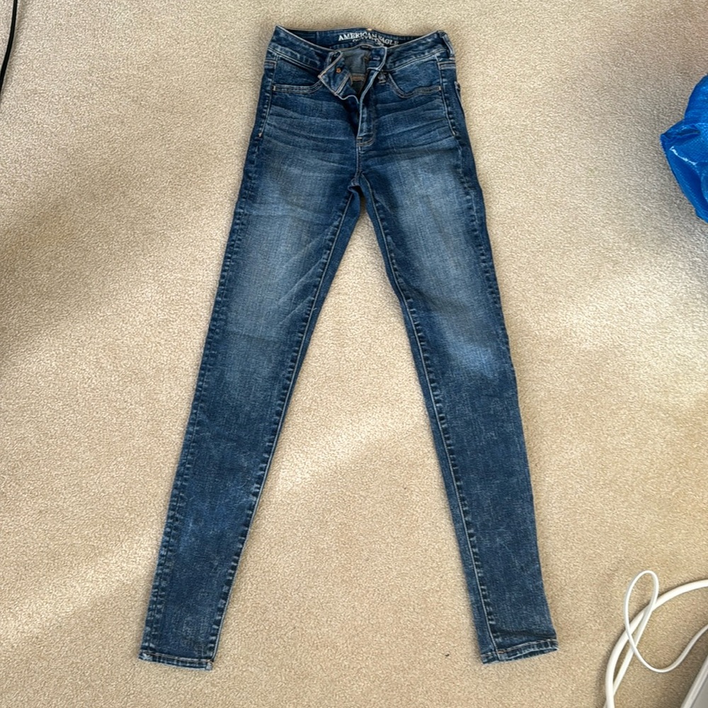 American Eagle hi rise jeggings